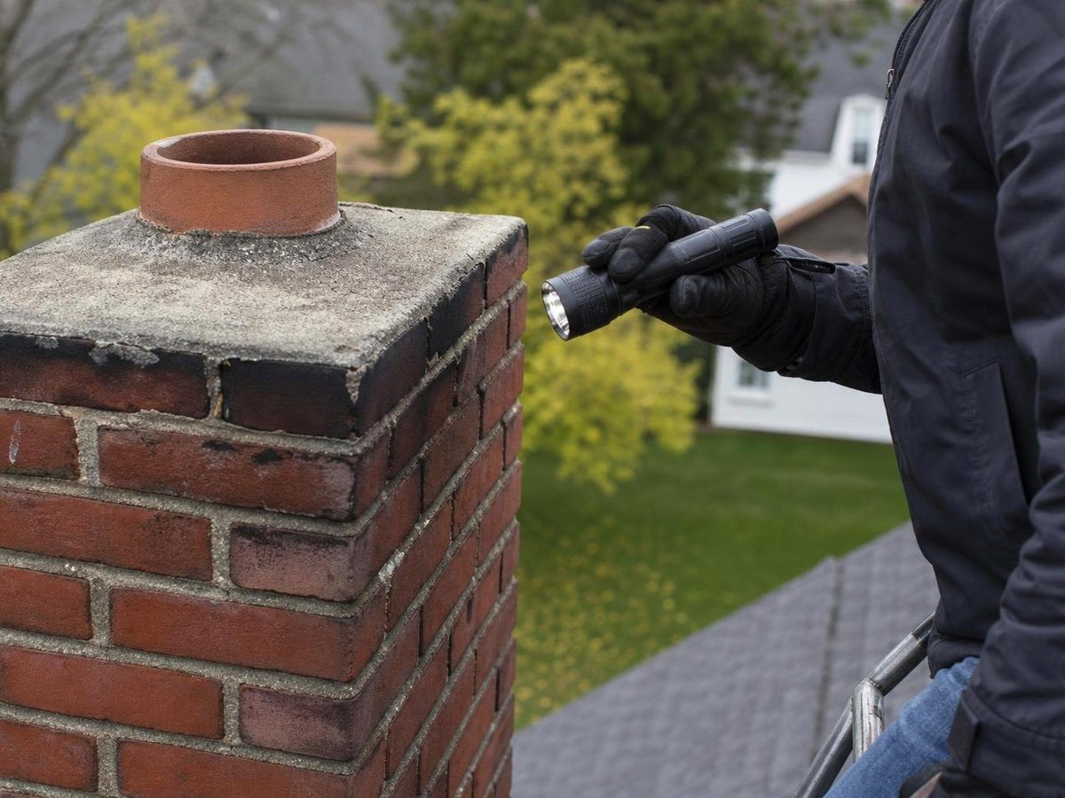 Vira Chimney Repair work in Bellevue